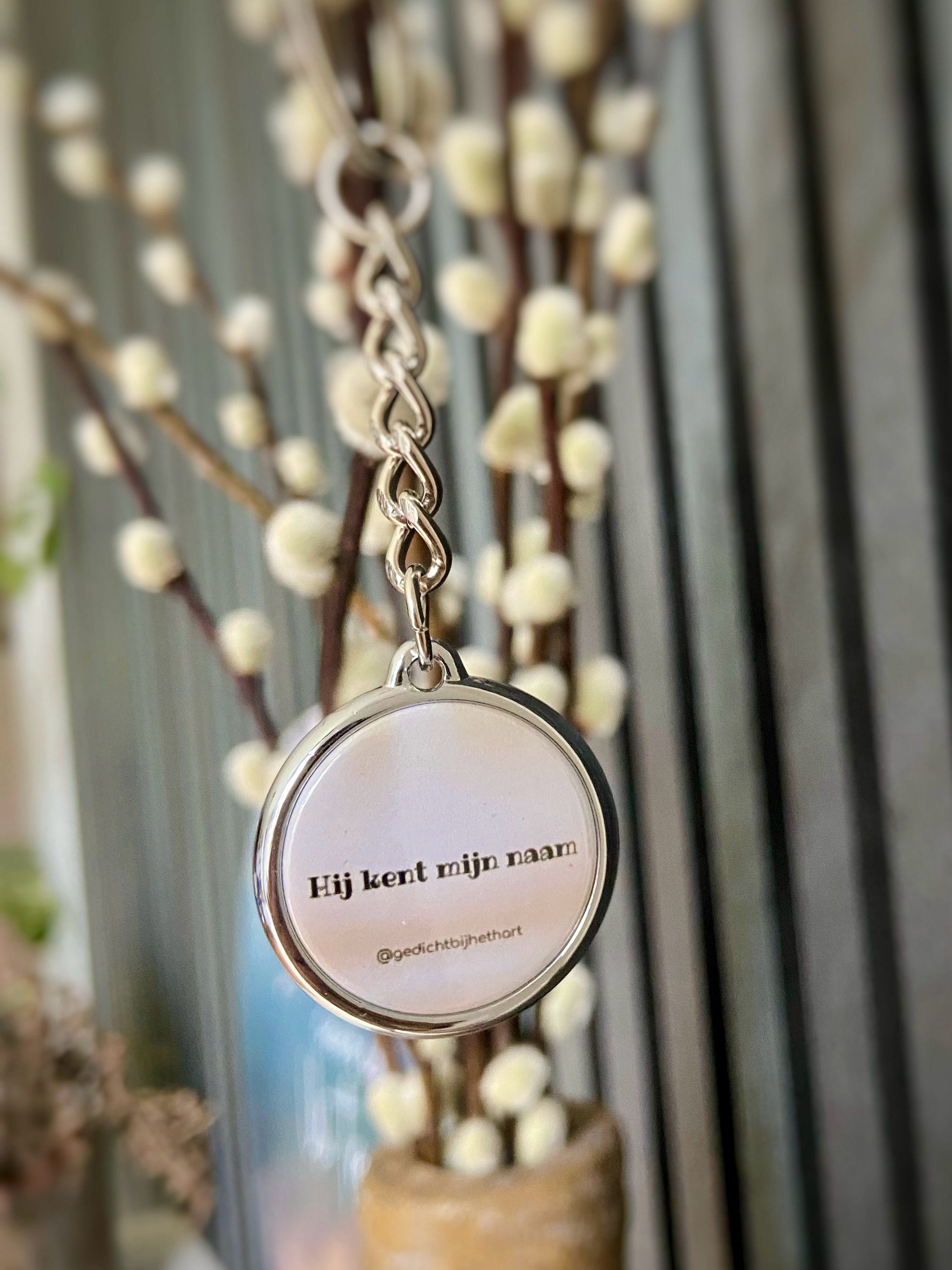 Sleutelhanger 'Hij kent mijn naam'